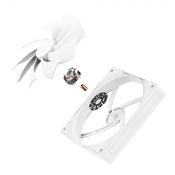 NZXT CPU-koeler F140Q 140mm stille luchtstroom PWM wit