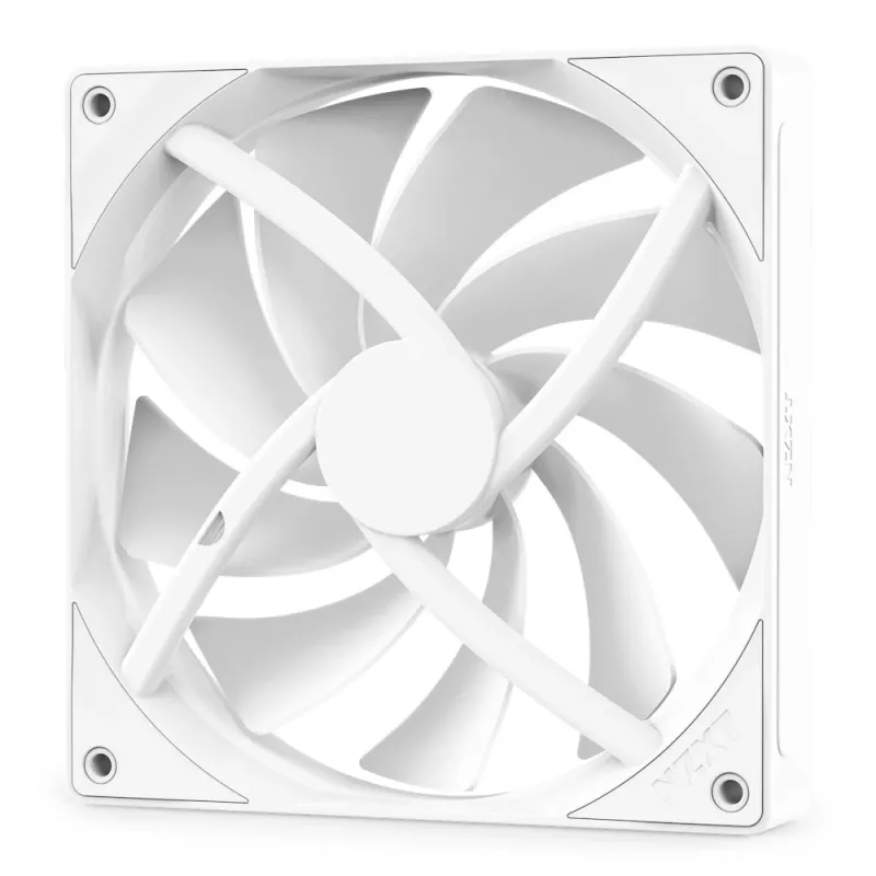 NZXT CPU-koeler F140Q 140mm stille luchtstroom PWM wit
