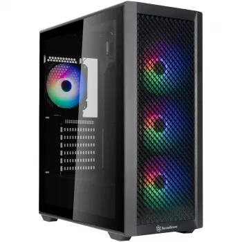 Computerbehuizing SilverStone FARA 515FXR tower-behuizing zwart
