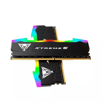 DIMM 32 GB DDR5-8000 (2x 16 GB) dual-kit, werkgeheugen zwart, PVXR532G80C38K, Viper Xtreme5 RGB, INTEL XMP