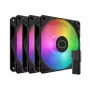 Cooler Master SickleFlow Edge 120 ARGB 3-in-1 behuizingsventilatoren, 3x 120 mm, zwart, MFX-B2DN-253P2-R2