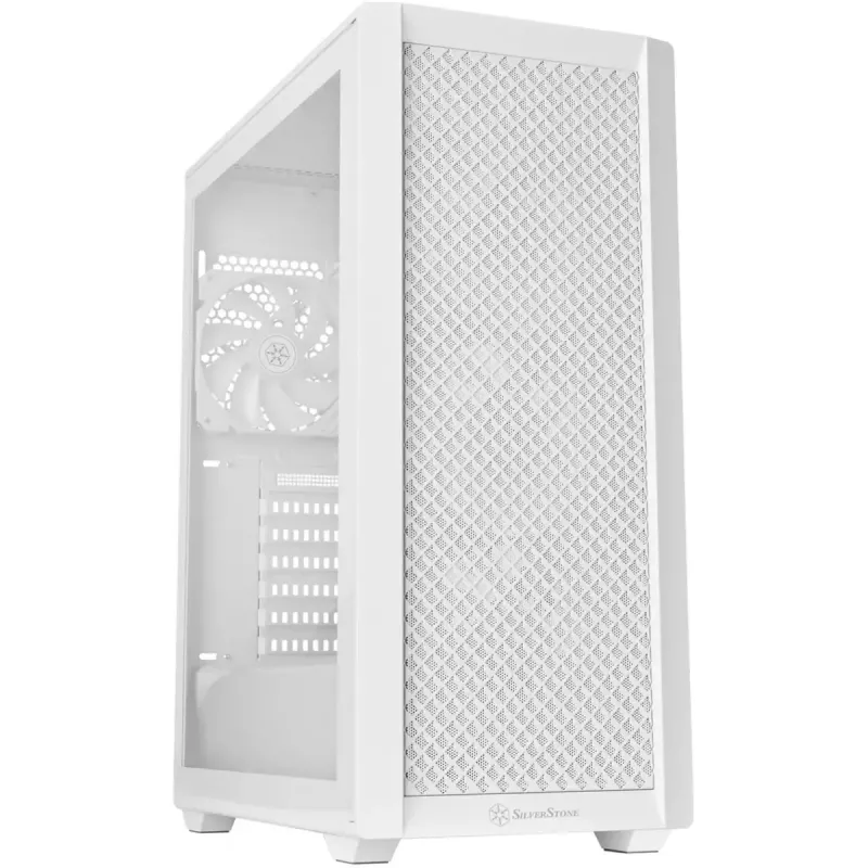 Tower-pc-behuizing SILVERSTONE FARA 515FXR (wit) — mid-tower behuizing, ATX/micro-ATX-compatibel