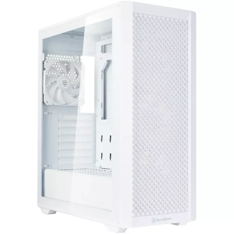 Tower-pc-behuizing SILVERSTONE FARA 515FXR (wit) — mid-tower behuizing, ATX/micro-ATX-compatibel