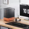 Pc-behuizing Jonsbo T7 midi-tower mATX gehard glas zwart