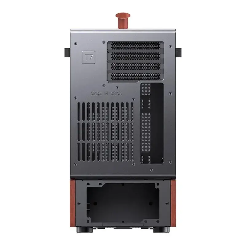 Pc-behuizing Jonsbo T7 midi-tower mATX gehard glas zwart