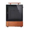 Pc-behuizing Jonsbo T7 midi-tower mATX gehard glas zwart