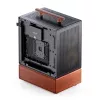 Pc-behuizing Jonsbo T7 midi-tower mATX gehard glas zwart
