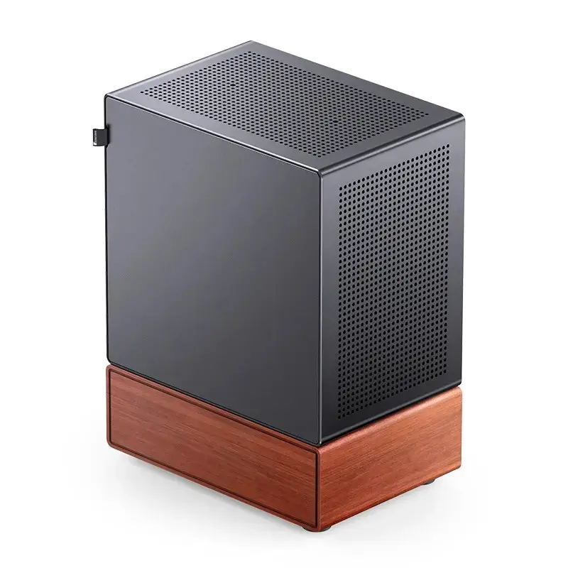 Pc-behuizing Jonsbo T7 midi-tower mATX gehard glas zwart