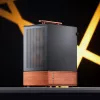 Pc-behuizing Jonsbo T7 midi-tower mATX gehard glas zwart