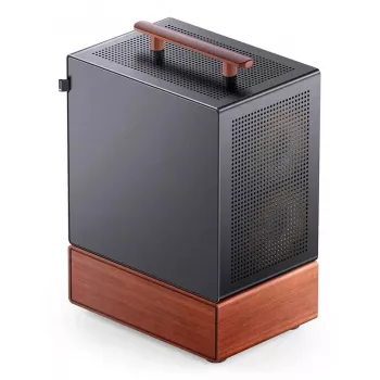 Pc-behuizing Jonsbo T7 midi-tower mATX gehard glas zwart