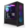 NZXT H5 Flow RGB (2024) Midi Tower-pc-behuizing, zwart