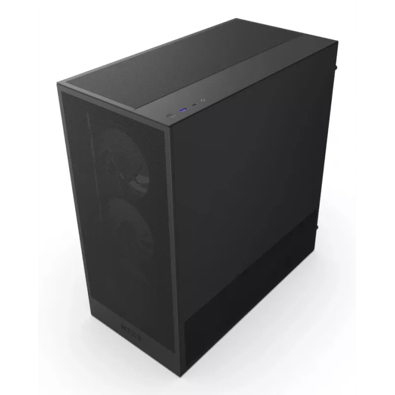 NZXT H5 Flow RGB (2024) Midi Tower-pc-behuizing, zwart