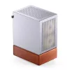 Pc-behuizing Jonsbo T7 midi-tower mATX gehard glas zilver