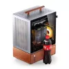 Pc-behuizing Jonsbo T7 midi-tower mATX gehard glas zilver