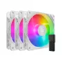 Cooler Master SickleFlow Edge 120 ARGB 3-in-1 behuizingsventilatoren, 3x 120 mm, wit, MFX-B2DW-253P2-R2