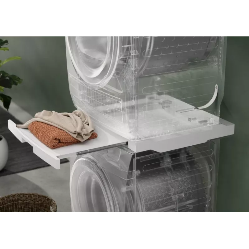 Stapelset Electrolux E1WYHSK2 wit – stapelset voor wasmachine en wasdroger, 1 stuk