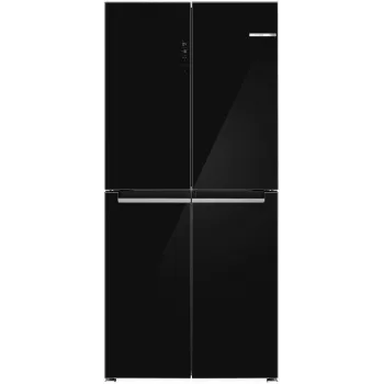 Bosch Serie 4 KMC85LBEA side-by-side koelkast, vrijstaand, 547 l, zwart