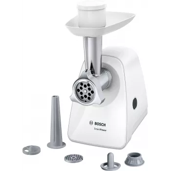 Bosch MFW2520W vleesmolen 1500 W RVS, wit