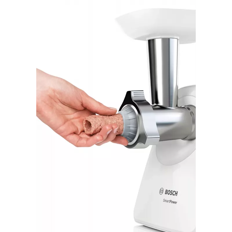 Bosch MFW2520W vleesmolen 1500 W RVS, wit