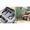 Bosch Serie 4 MFWS440B vleesmolen 1900 W, zwart, zilver