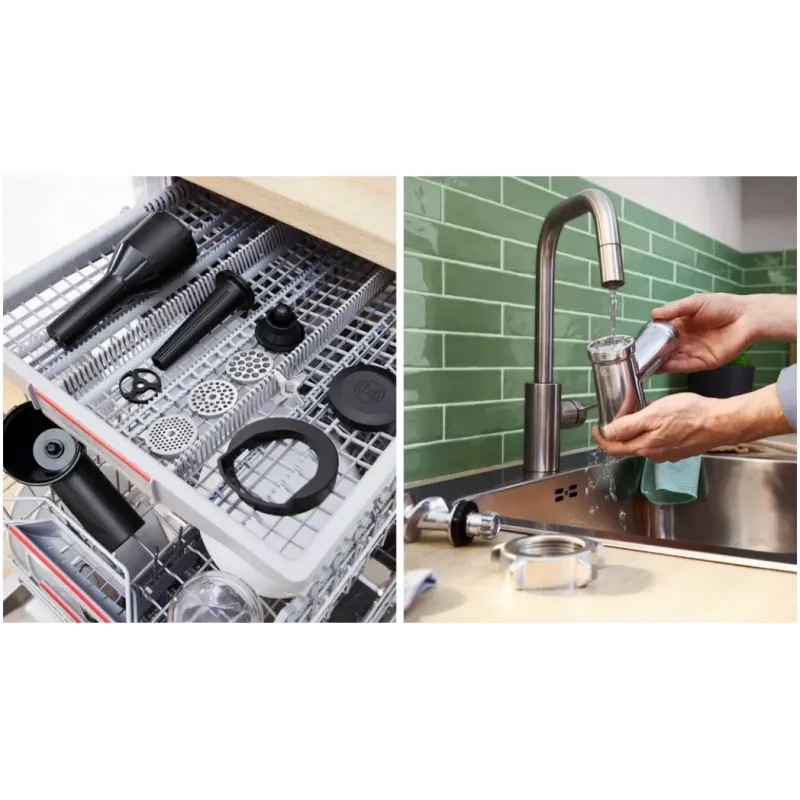 Bosch Serie 4 MFWS440B vleesmolen 1900 W, zwart, zilver