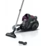 Stofzuiger Bosch BGC05AAA1 — 700 W, 1,5 l zakloos, HEPA 12, telescopische buis van RVS, 9 m actieradius, grijs