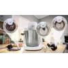 Bosch Serie 6 MUMS6EW22 keukenmachine, 1600 W, patisserieset, blenderopzet, wit/roestvrij staal