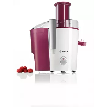 Bosch MES25C0 sapcentrifuge 700 W kersrood (fruit), transparant, wit