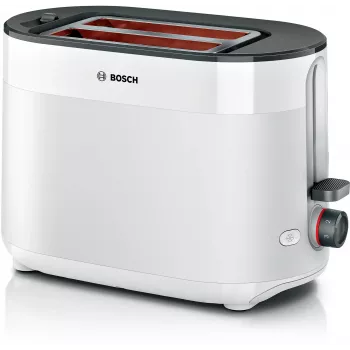 Bosch TAT2M121 toaster 6 2 sneetjes 950 W wit