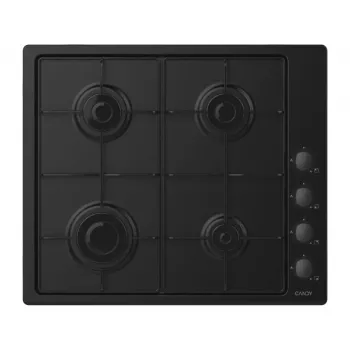 Candy Idea CHW6LBB zwart inbouw gaskookplaat 60 cm 4 zones