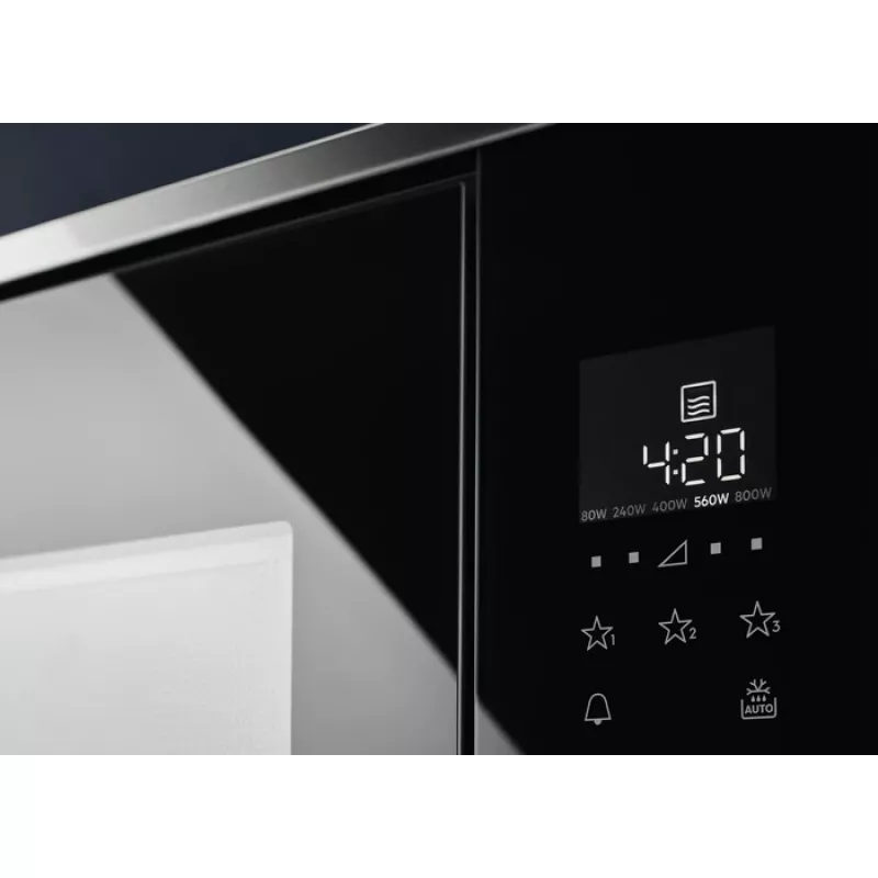 Electrolux KMFE172TEX zwart solo magnetron inbouw 800 W