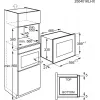 Electrolux LMS4253TMX zwart, satijnstaal combinatiemagnetron inbouw 900 W