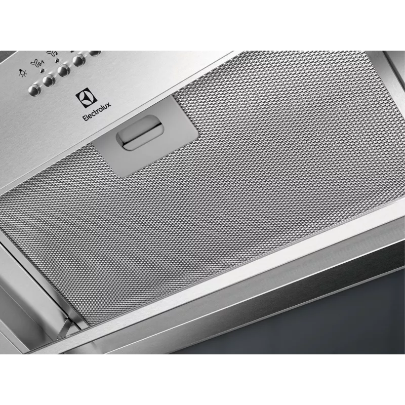 Electrolux LFG516X inbouw-afzuigkap, 54 cm, 600 m³/h (intensieve stand), 3 snelheden, LED, afstandsbediening, roestvrij staal