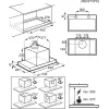 Electrolux LFG516X inbouw-afzuigkap, 54 cm, 600 m³/h (intensieve stand), 3 snelheden, LED, afstandsbediening, roestvrij staal