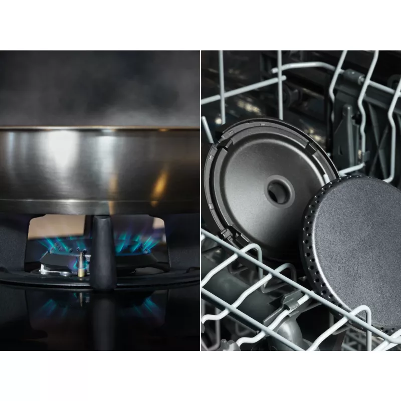 Electrolux KDI641723K kookplaat zwart inbouw 60 cm combi 4 zone(n), draaiknop, touch