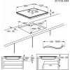 Electrolux Serie 700 EIS62453 zwart inbouw 60 cm zone-inductiekookplaat 4 zone(s)