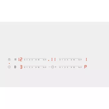 Electrolux EIV63440BW wit inbouw zone-inductiekookplaat 4 zones