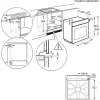 Electrolux EOF4P56X 72 L zwart, RVS