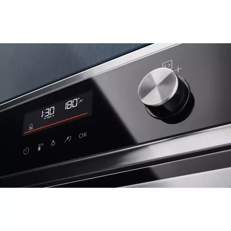 Inbouw elektrische oven Electrolux EOC6H76X — 72 L, hetelucht, grill, stoom, digitale timer