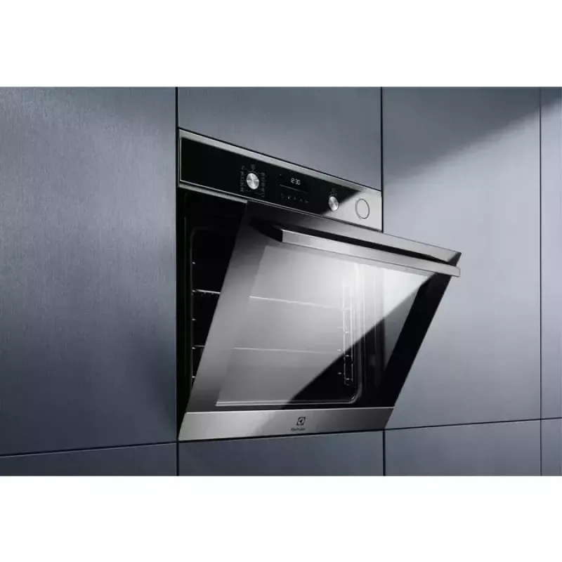 Inbouw elektrische oven Electrolux EOC6H76X — 72 L, hetelucht, grill, stoom, digitale timer
