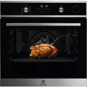 Inbouw elektrische oven Electrolux EOC6H76X — 72 L, hetelucht, grill, stoom, digitale timer