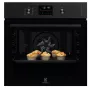 Inbouw elektrische oven Electrolux EOD4P57H — 72 L, pyrolytische zelfreiniging, stoom & hetelucht, grill 2300W, zwart