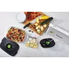 Vacuümmachine FoodSaver VS0100X — draaiknop, inclusief folierol en 4 vacuümzakken, zilver-wit