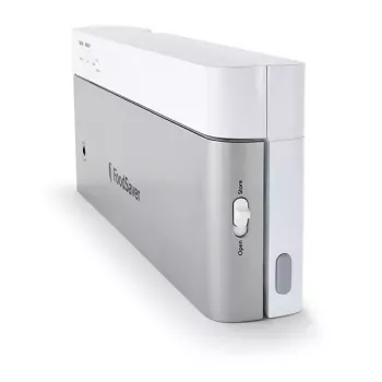 Vacuümmachine FoodSaver VS0100X — draaiknop, inclusief folierol en 4 vacuümzakken, zilver-wit