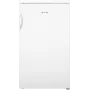 Vrijstaande koelkast Gorenje R492PW — 133 L, wit, omkeerbare deur, LED-verlichting, draaiknoppen