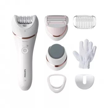 Philips 8000 Series epilator Series 8000 BRE730/10 nat- en droogepilator