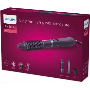Haarstylingset Philips 3000 series BHA305/00 — 800 W, 3 warmtestanden, 3 opzetstukken, paars