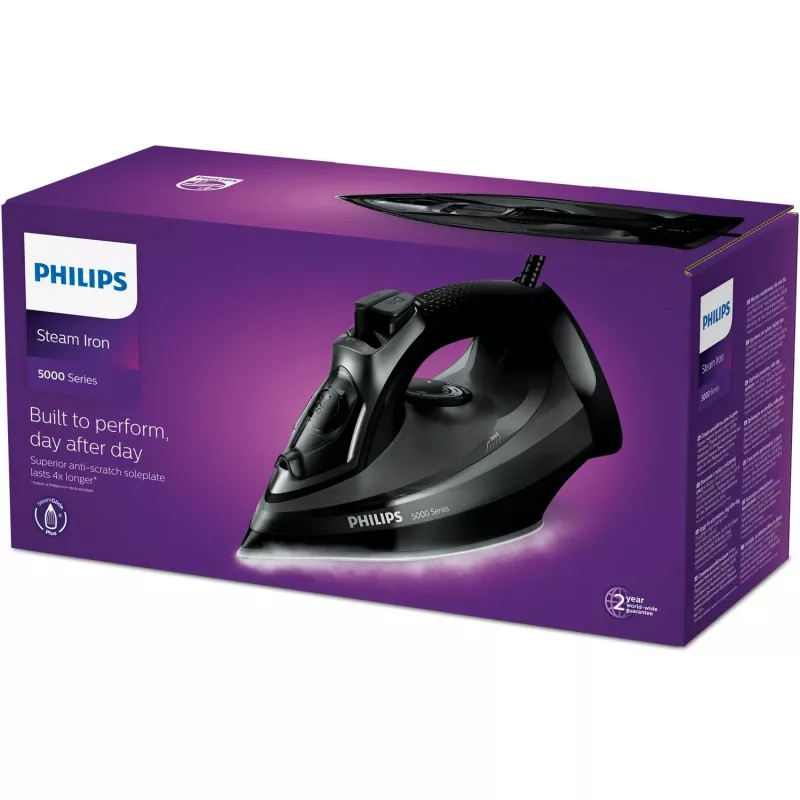 Philips 5000 series DST5040/80 strijkijzer stoomstrijkijzer SteamGlide Plus zoolplaat 2600 W