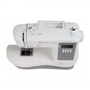 SINGER naaimachine 7640 – elektrisch huishoudmodel, wit, meerdere steekprogramma's