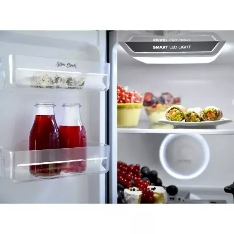 Koel-vriescombinatie sam cook Multi Door 472 L, zwart, energie-efficiëntieklasse E